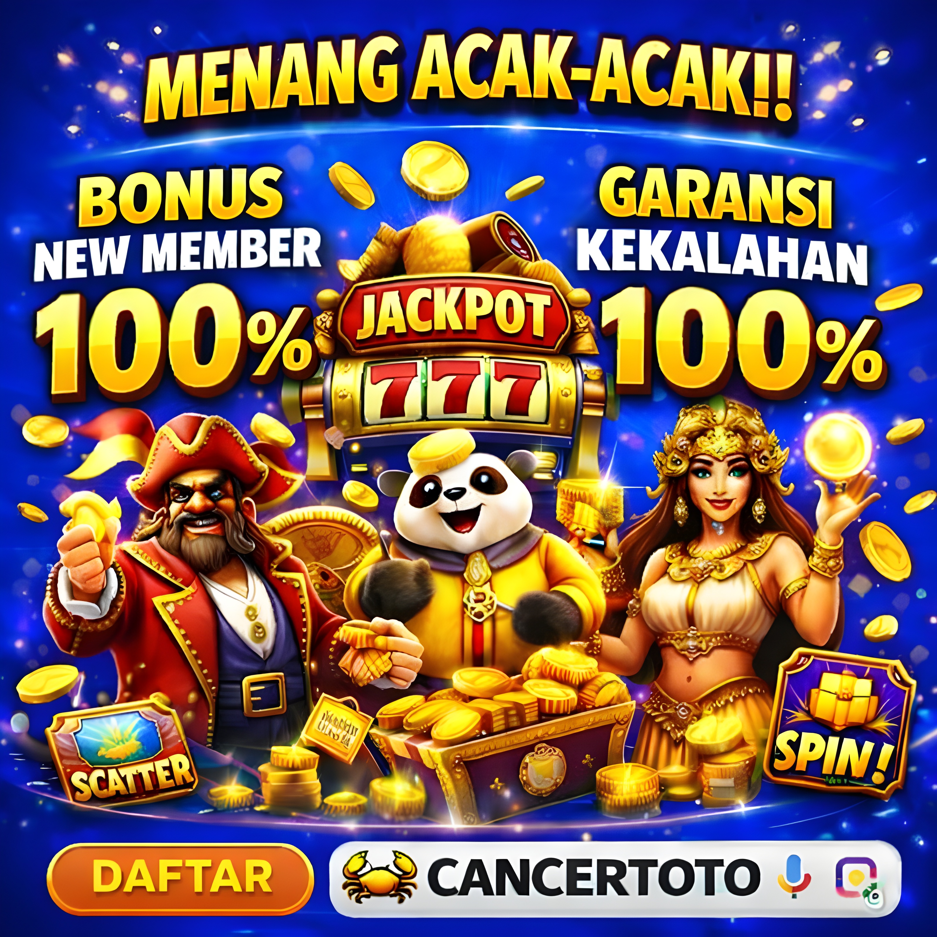 CANCERTOTO 𖣂 Portal Resmi Link Slot Thailand Terpercaya 2026 Depo 5k Slot Gacor Mudah Menang!