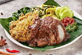 Nasi Padang Rendang Sapi